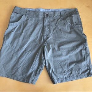 Kühl Mens Patina Dye Hiking Shorts olive green